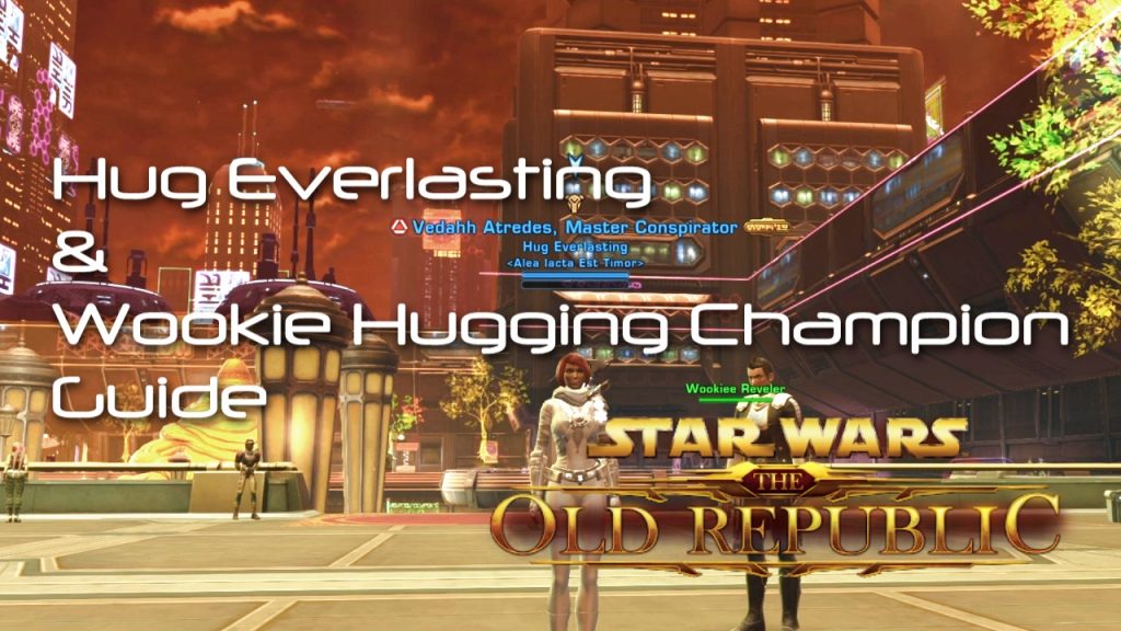 SWTOR Wookie Hugging Champion Hug Everlasting Achievement Guide VIDEO